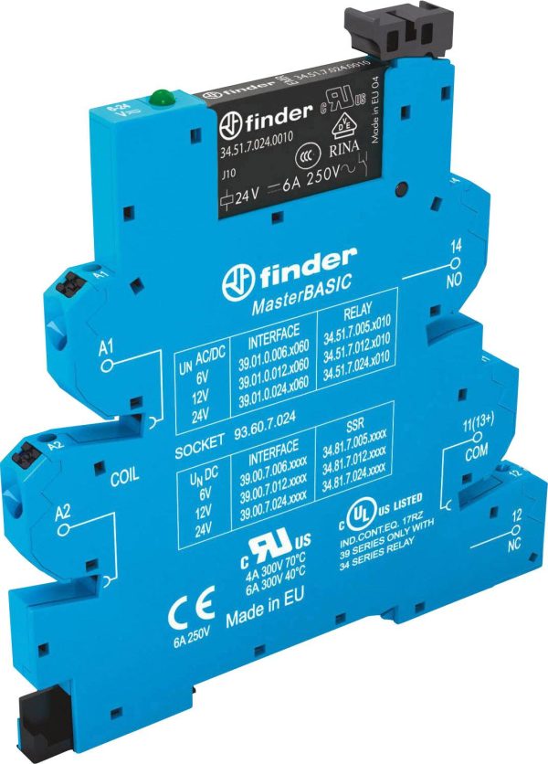Finder 39.01.0.012.0060 MASTERBASIC – interfejsowy przekaźnik EMR