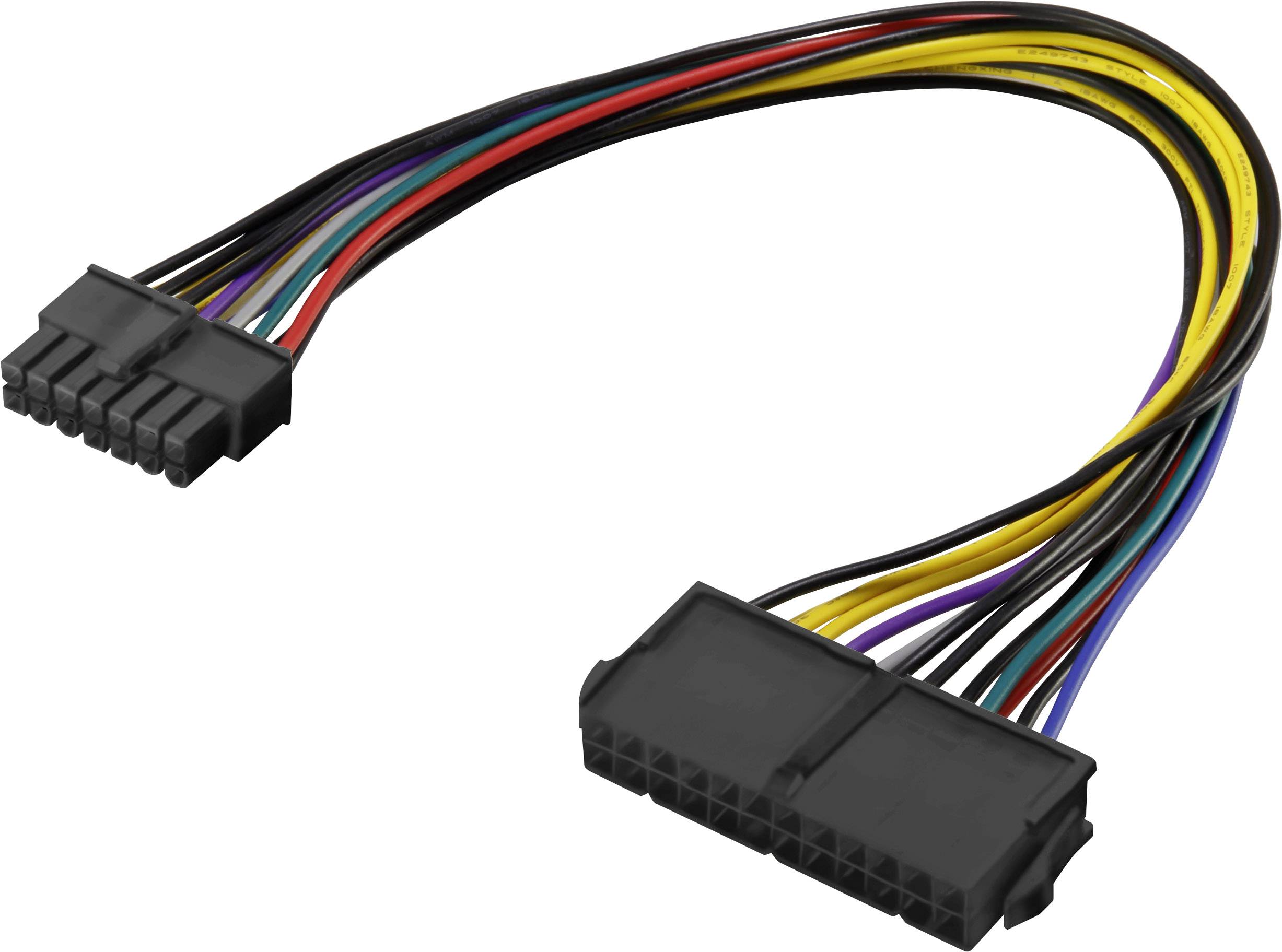 kabel płyty głównej Renkforce RF-4292130, brak ekranu, 0.25 m, 1 szt. - obrazek 1