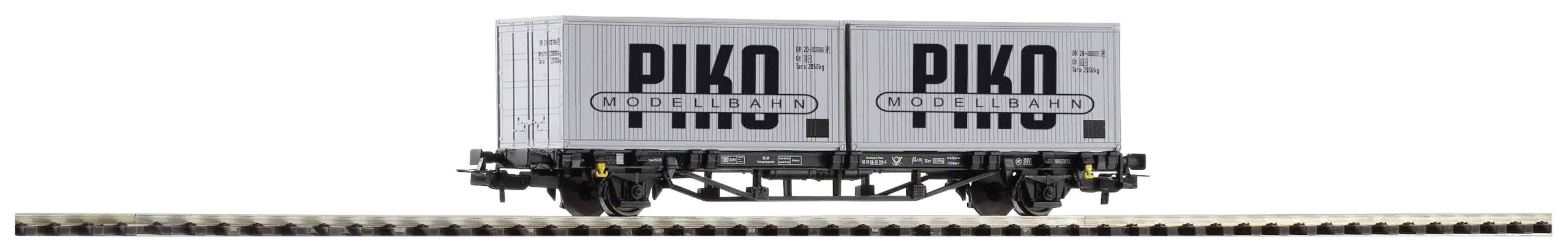 Piko H0 27709 Wagon kontenerowy DC - obrazek 1