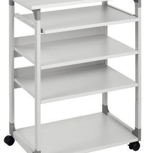 Wózek komputerowy Durable SYSTEM 75 VH regulacja wysokości, z rolkami (D x S x W) 500 x 750 x 950 mm szary Wózek komputerowy Durable SYSTEM 75 VH regulacja wysokości, z rolkami (D x S x W) 500 x 750 x 950 mm szary