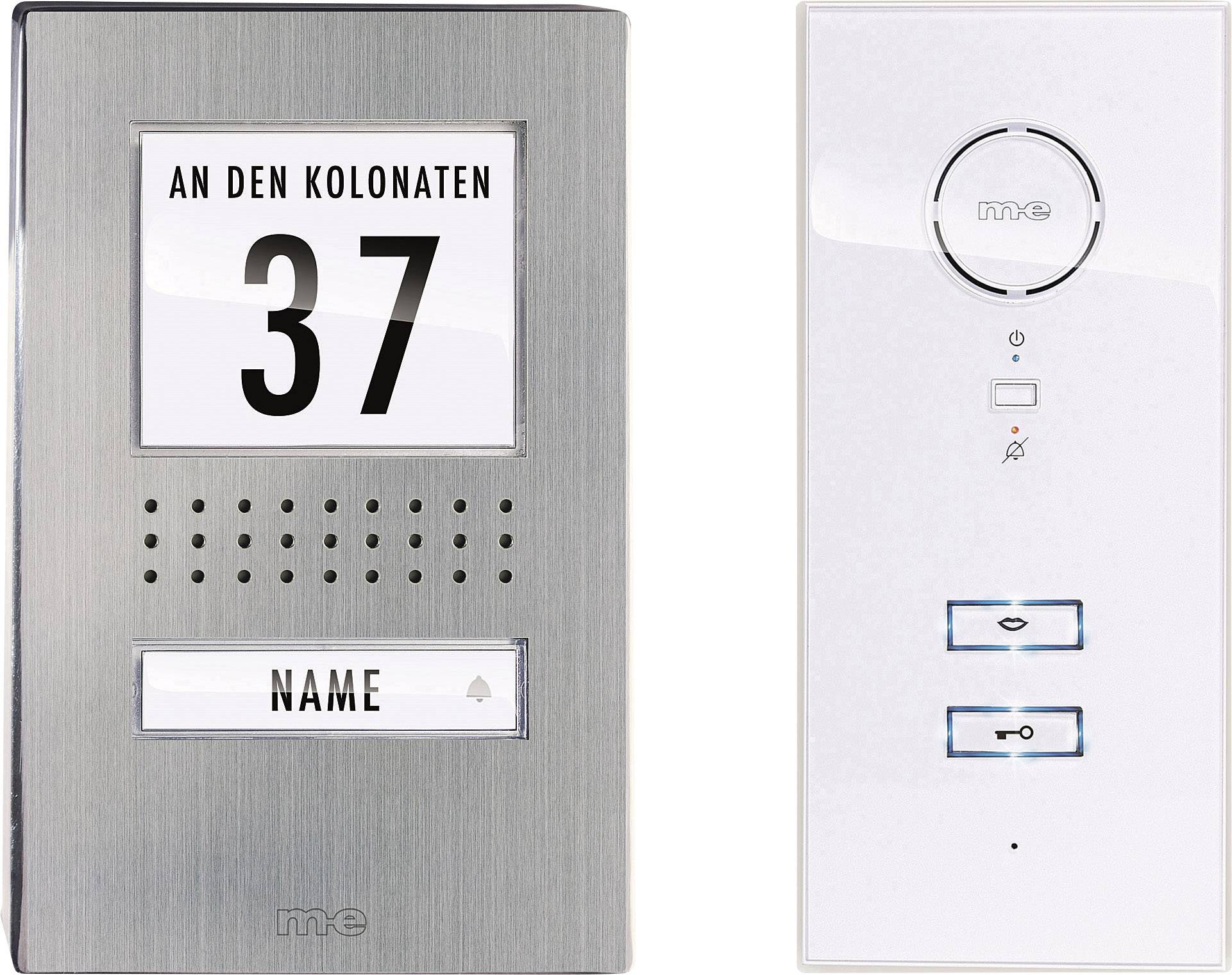 Domofon m-e modern-electronics ADV 111 WW Audio 41137 - obrazek 1