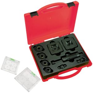 TOOLCRAFT TO-9610284 Wkładki przebijakowe Ø22-34,3mm + 33.5×33.5 mm + 45×45 mm