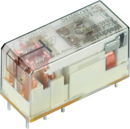 Weidmüller 4058570000 Przekaźnik THT RCL424024, monostabilny, 1 cewka, 400 V/AC, 8 A, 20 szt.