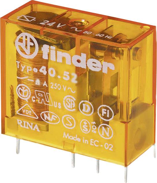 Finder 40.52.8.024.0000 Przekaźnik miniaturowy PCB