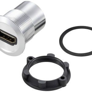 TRU COMPONENTS TC-11980452 Gniazdo adaptera panelu HDMI 2.0 złącze żeńskie HDMI złącze żeńskie HDMI srebrny Zawartość: 1 TRU COMPONENTS TC-11980452 Gniazdo adaptera panelu HDMI 2.0 złącze żeńskie HDMI złącze żeńskie HDMI srebrny Zawartość: 1