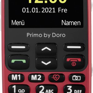 Primo by DORO 368 Telefon komórkowy dla Seniora Przycisk SOS czerwony Primo by DORO 368 Telefon komórkowy dla Seniora Przycisk SOS czerwony