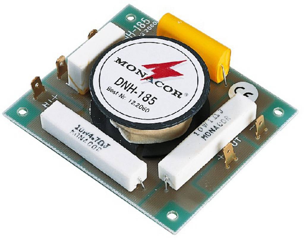 Monacor DNH-185 Zwrotnica głośnikowa 8 Ω - obrazek 1