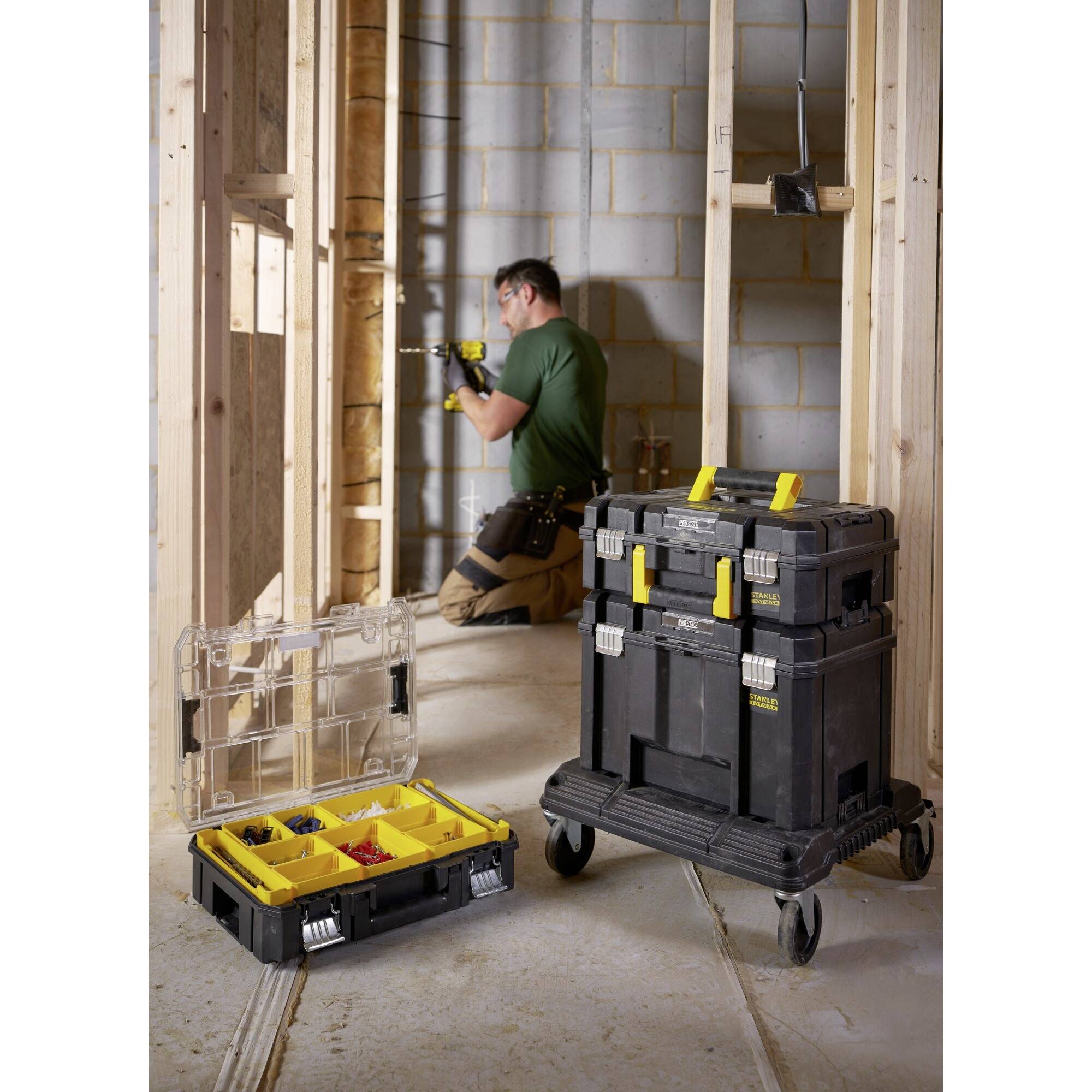 Moduł rolkowy STANLEY FatMax Pro-Stack Cart FMST1-71972 - obrazek 1