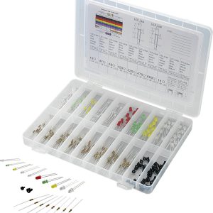Akcesoria LED TRU COMPONENTS 1564910, czerwony, zielony, żółty, niebieski, biały, okrągły, 3 mm, 5 mm Akcesoria LED TRU COMPONENTS 1564910, czerwony, zielony, żółty, niebieski, biały, okrągły, 3 mm, 5 mm