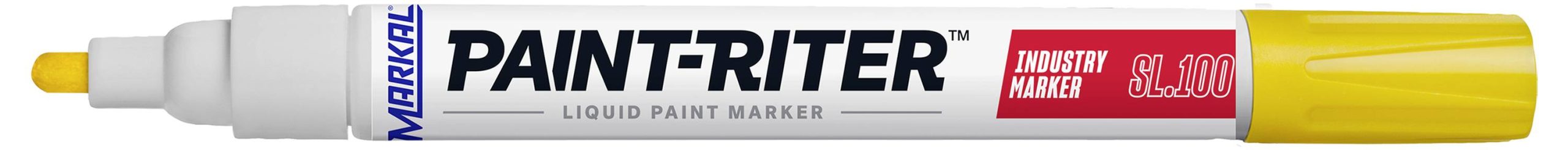 Markal PAINT-RITER INDUSTRY MARKER SL100 31240120 Marker do lakieru biały 4 mm - obrazek 1