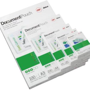 Folie do laminowania GBC, A6, 111 x 154 mm, wodoodporne, 100 szt. Folie do laminowania GBC, A6, 111 x 154 mm, wodoodporne, 100 szt.