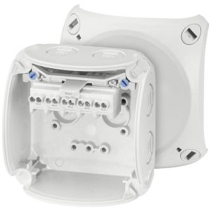 Skrzynka przyłączeniowa Hensel KF 0202 G, IP66, IP67, IP69, (D x S x W) 62 x 93 x 93 mm, szaro-biały (ral 7035), 1 szt. Skrzynka przyłączeniowa Hensel KF 0202 G, IP66, IP67, IP69, (D x S x W) 62 x 93 x 93 mm, szaro-biały (ral 7035), 1 szt.