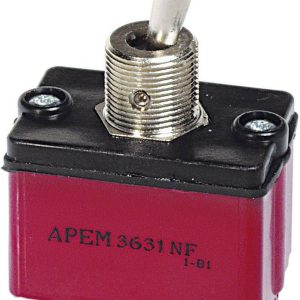 APEM 3646NF/2 Przełącznik dźwigienkowy 3646NF/2, 2 x wł/wł, 250 V/AC, 6 A, 1 szt. APEM 3646NF/2 Przełącznik dźwigienkowy 3646NF/2, 2 x wł/wł, 250 V/AC, 6 A, 1 szt.