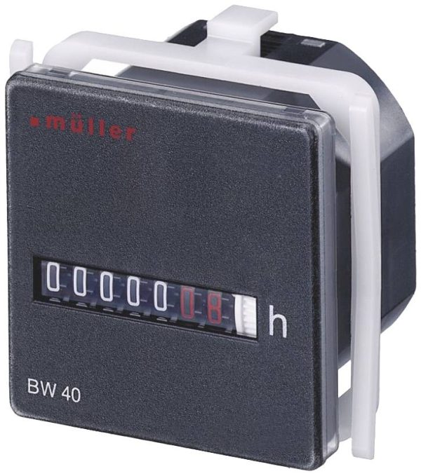 Müller BW 40.18 24V 60Hz Licznik godzin pracy Licznik rolkowy