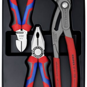 Zestaw szczypiec Knipex 00 20 09 V01, do warsztatu, 3 szt. Zestaw szczypiec Knipex 00 20 09 V01, do warsztatu, 3 szt.