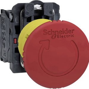 Wyłącznik awaryjny Schneider Electric XB5AS8444, 120 V/AC, 2 NC, 1 szt. Wyłącznik awaryjny Schneider Electric XB5AS8444, 120 V/AC, 2 NC, 1 szt.
