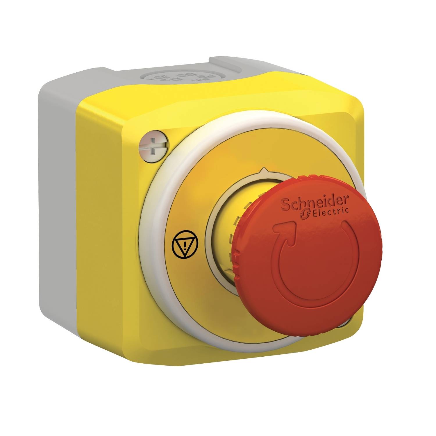 Schneider Electric XALK178W3B140G Przycisk zatrzymania awaryjnego w obudowie 1 NO, 2 NC IP66, IP67, IP69, IP69K 1 szt. s - obrazek 1