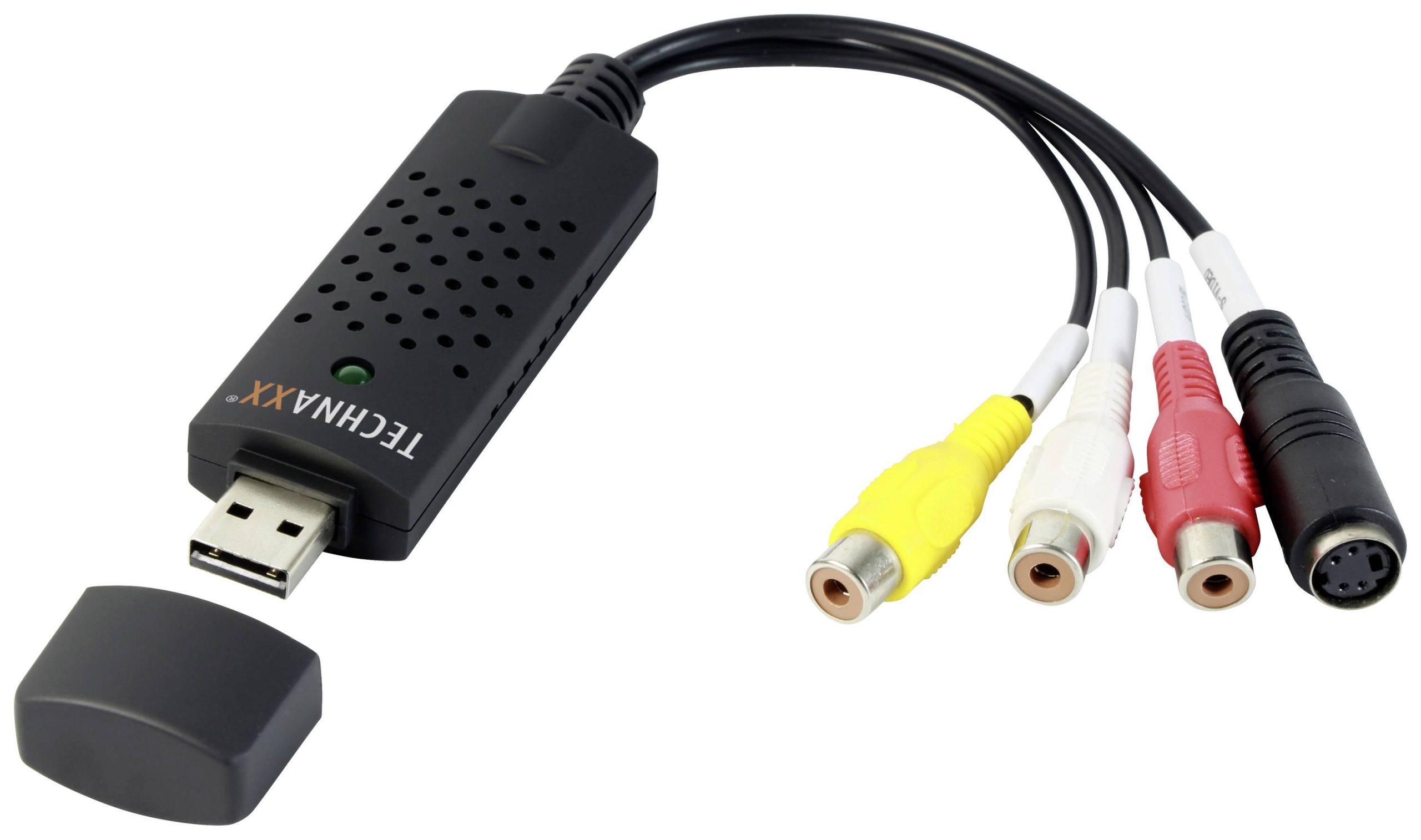 Video grabber Technaxx TX-20 Plug & Play, zawiera oprogramowanie do edycji video - obrazek 1