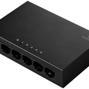 Renkforce RF-6385004 RF-6385004 Switch sieciowy RJ45 5 Portów 1 GBit/s Renkforce RF-6385004 RF-6385004 Switch sieciowy RJ45 5 Portów 1 GBit/s