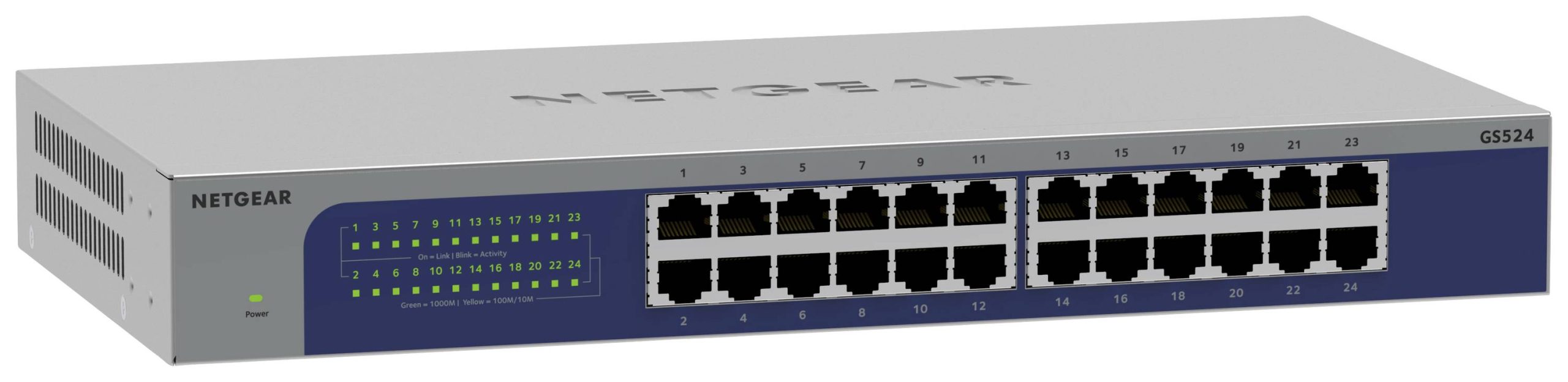 NETGEAR GS524-300EUS GS524-300EUS Switch Ethernet 24 Porty 1 GBit/s - obrazek 1