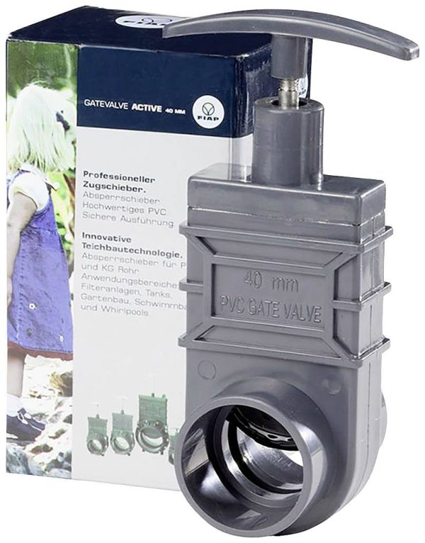 Zasuwa nożowa GateValve Active 40 mm FIAP 2422, (Ø x W) 40 mm x 150 mm