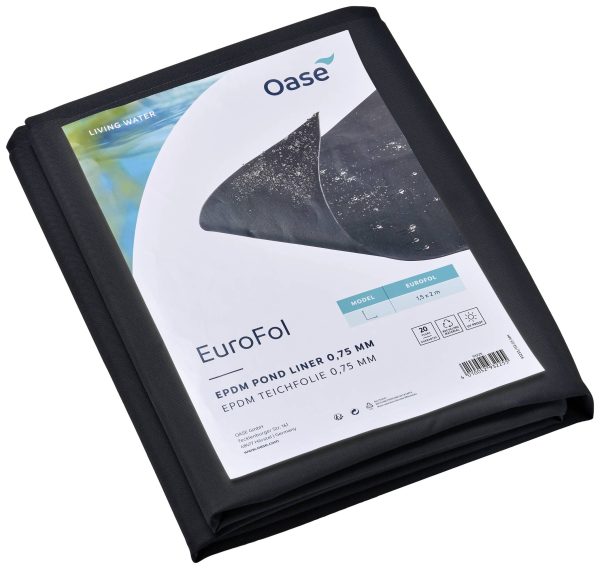 Oase 93225 EuroFol EPDM Pre-Packed Staw prosty (D x S) 2 m x 1.5 m 1 szt.