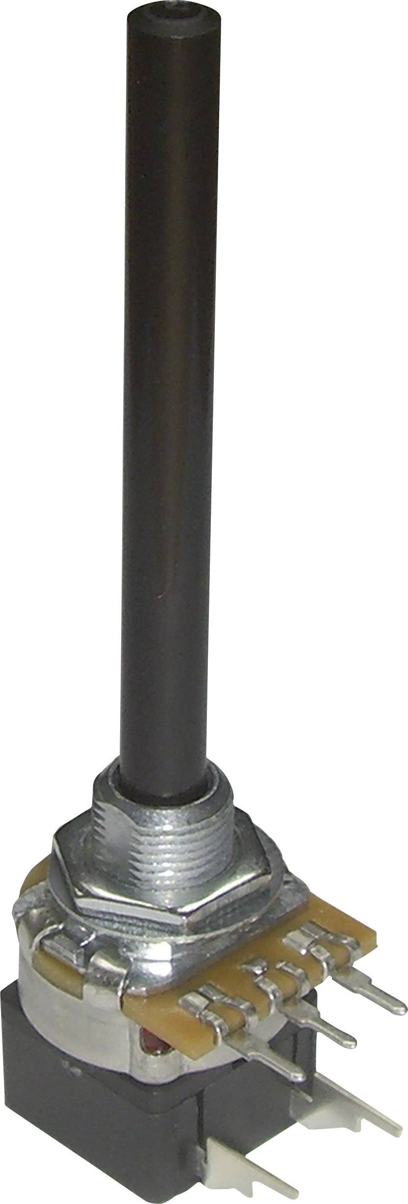 Potencjometr z przełącznikiem Potentiometer Service GmbH PC20BU/HS4 CEPS F1 L:65 A470K - obrazek 1