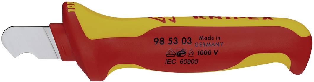 Knipex 98 53 03 98 53 03 Nóż do kabli Kompatybilność kabel okrągły Kompatybilność z markami Knipex - obrazek 1