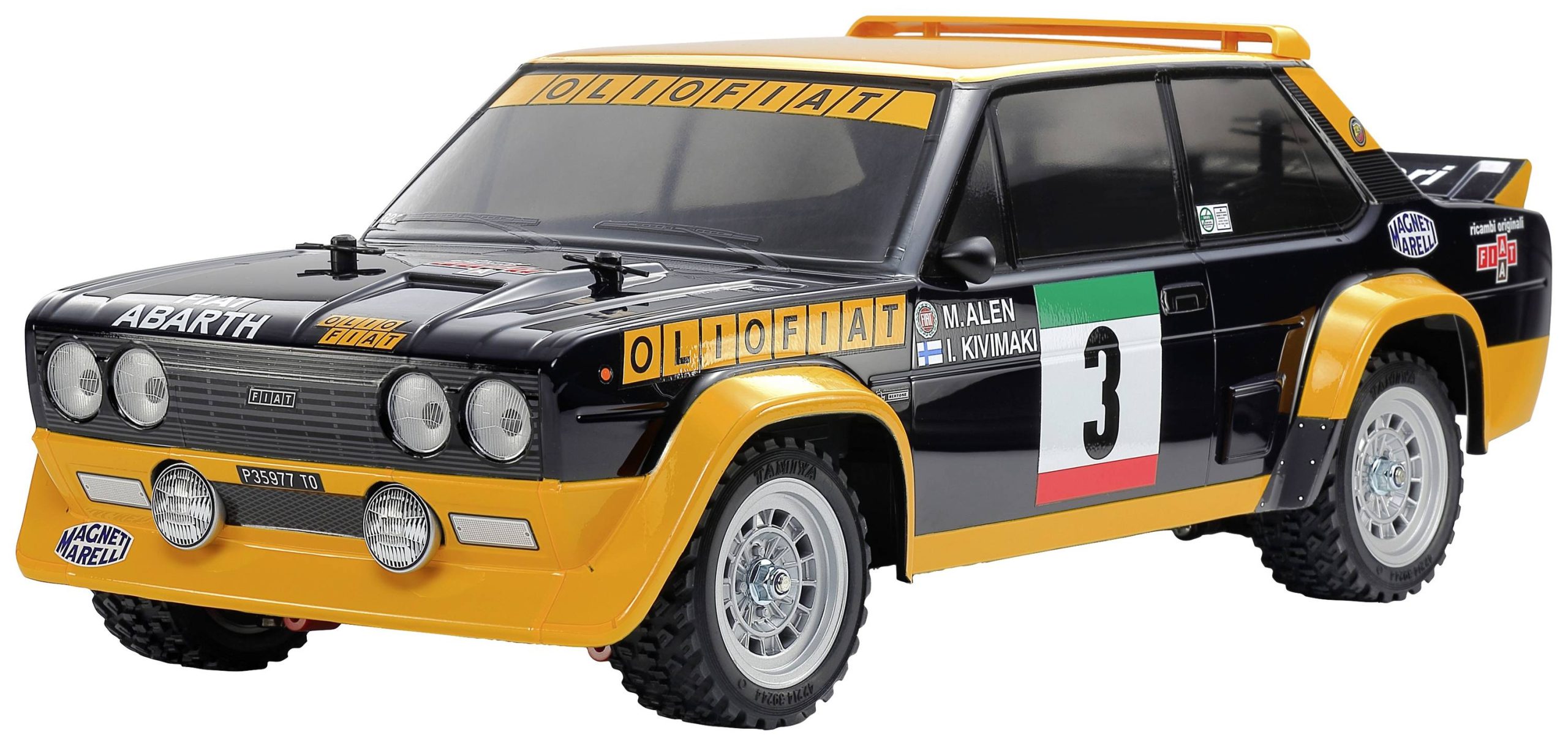 Model samochodu RC Tamiya Fiat 131 Abarth Olio - obrazek 1