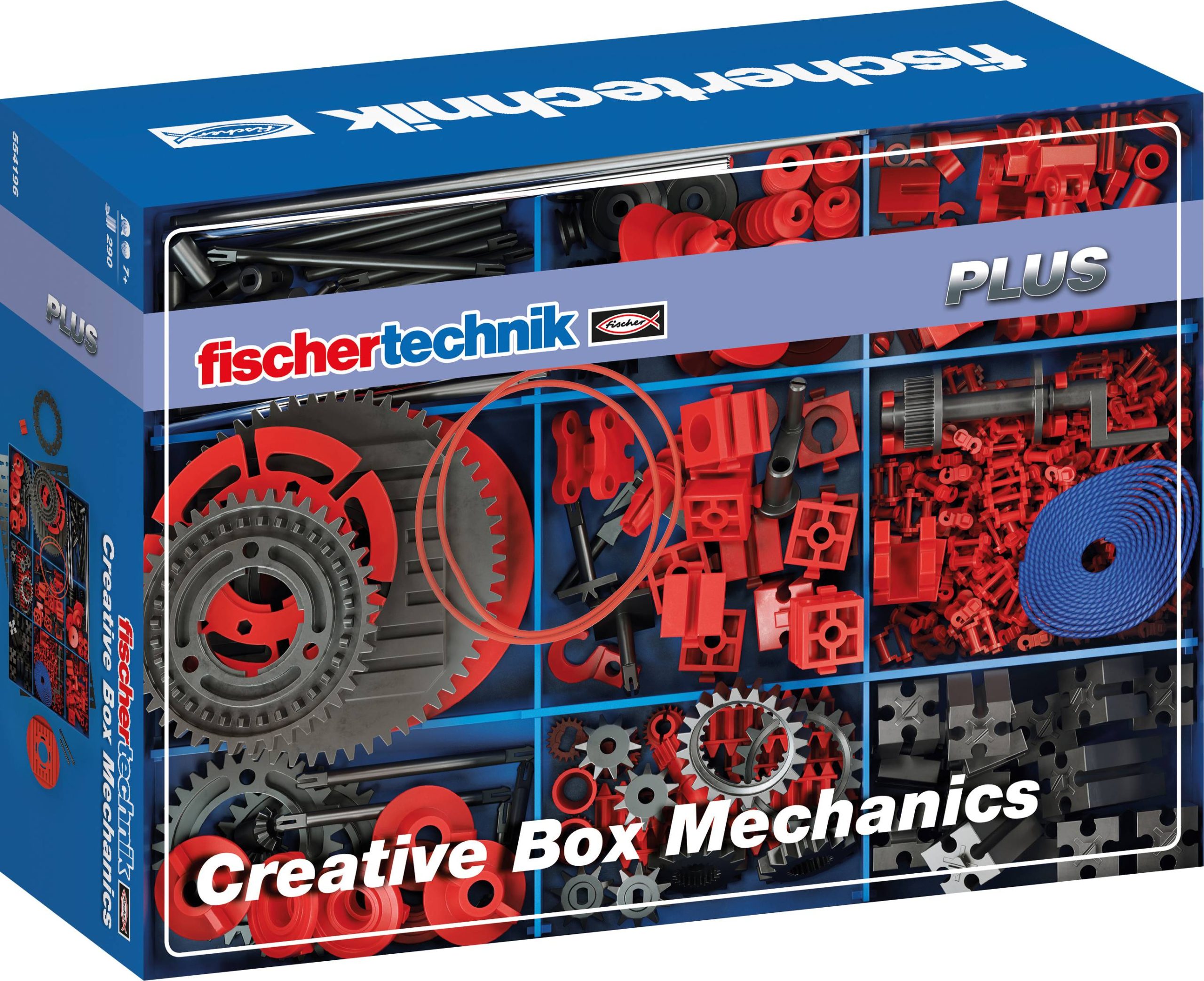 fischertechnik 554196 Creative Box Mechanics Zestawy, Eksperymenty, Mechanika, Edukacja społeczno-przyrodnicza Zestaw ek - obrazek 1