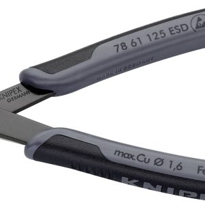 Szczypce do PCB Knipex Super-Knips 78 61 125 ESD, 125 mm, 64 HRC, ESD Szczypce do PCB Knipex Super-Knips 78 61 125 ESD, 125 mm, 64 HRC, ESD