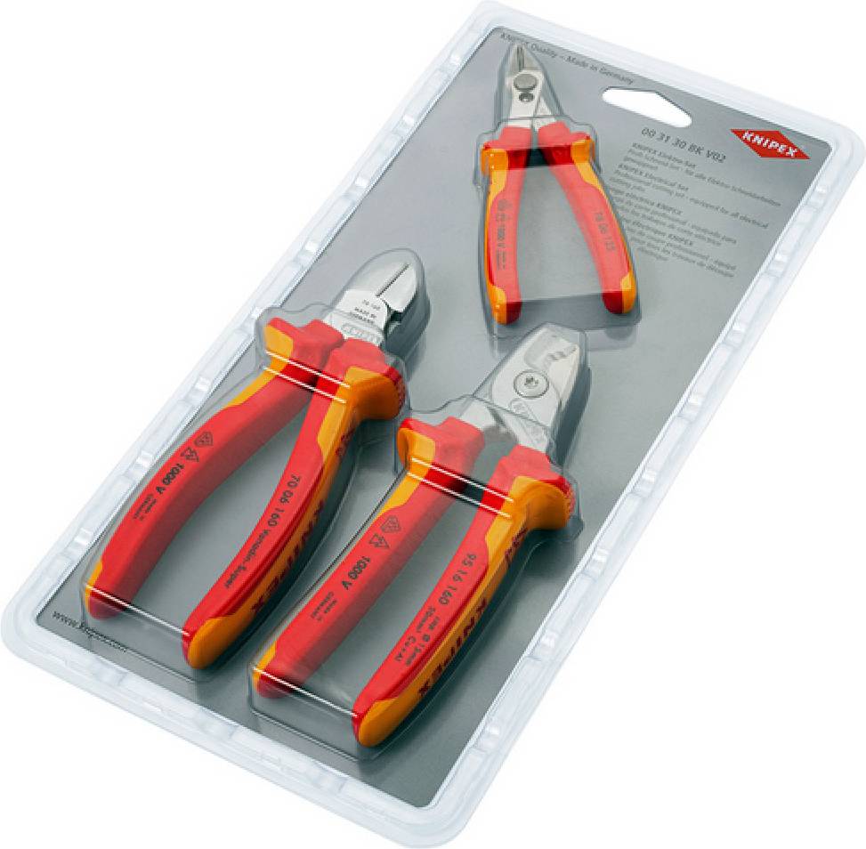 Zestaw szczypiec Knipex Super-Knips® 00 31 30 BK V02 - obrazek 1