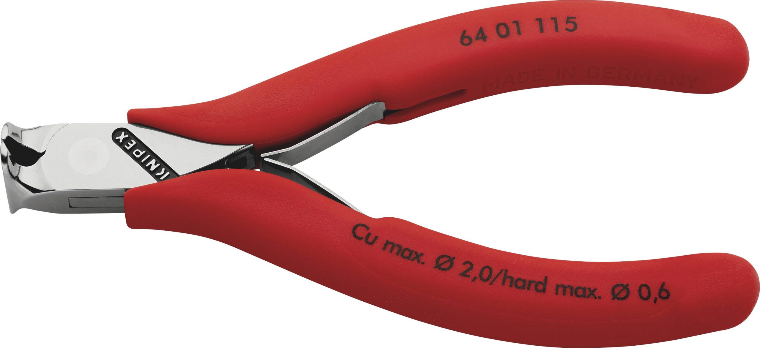 Szczypce czołowe Knipex 64 01 115, 115 mm, dla elektroników i mechaników - obrazek 1