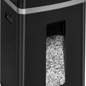 Fellowes Microshred™ 450M Niszczarka 9 ark. Cięcie na drobne elem. 2 x 12 mm P-5 22 l Niszczy także spinacze do papieru, Fellowes Microshred™ 450M Niszczarka 9 ark. Cięcie na drobne elem. 2 x 12 mm P-5 22 l Niszczy także spinacze do papieru,