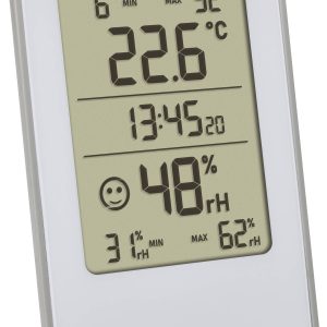 TFA Dostmann Digitales Thermo-Hygrometer Termohigrometr biały 30.5057.02 TFA Dostmann Digitales Thermo-Hygrometer Termohigrometr biały 30.5057.02
