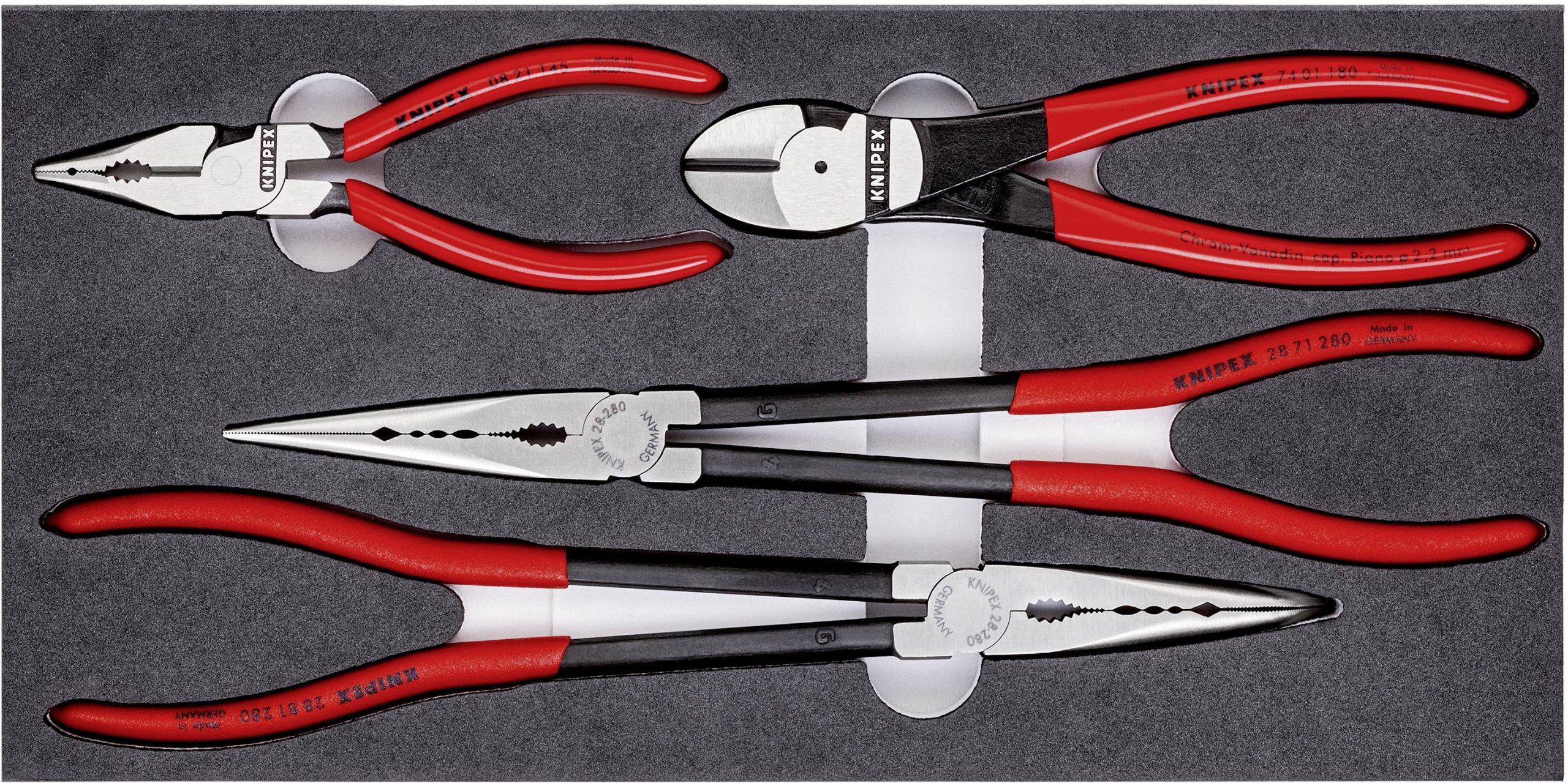 Zestaw szczypiec Knipex 00 20 01 V16 - obrazek 1