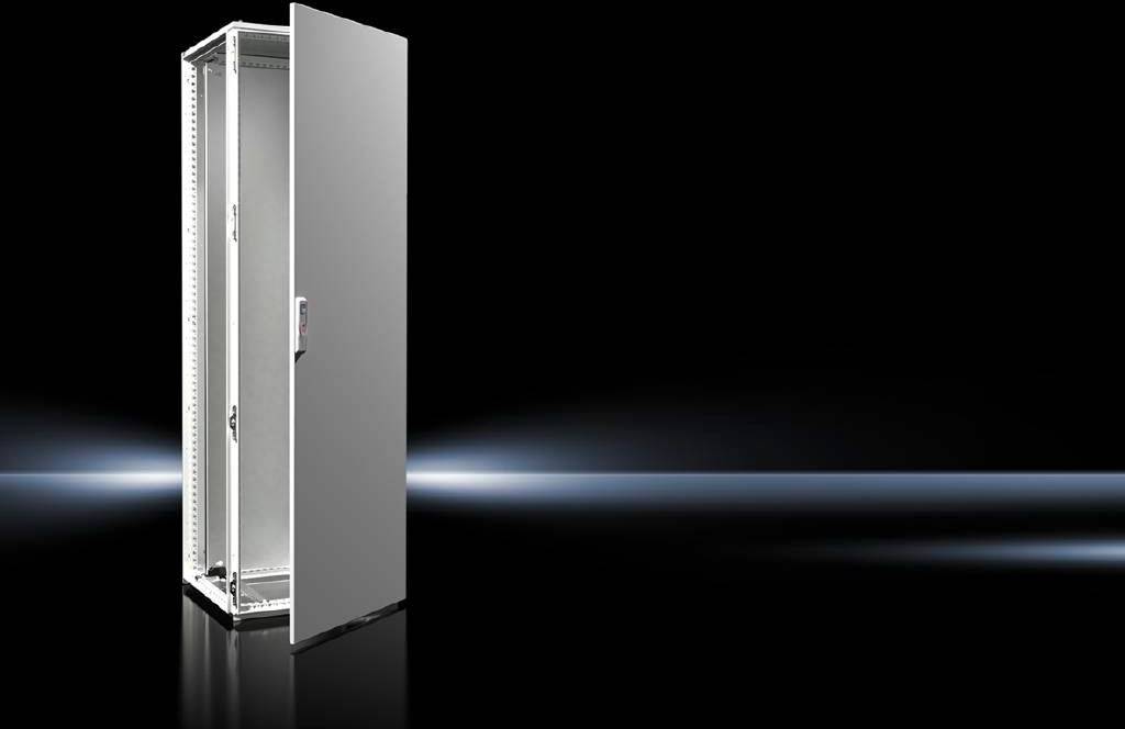 Rittal VX 8685.000 Szafka instalacyjna 600 x 1800 x 500 blacha stalowa szaro-biały (ral 7035) 1 szt. - obrazek 1