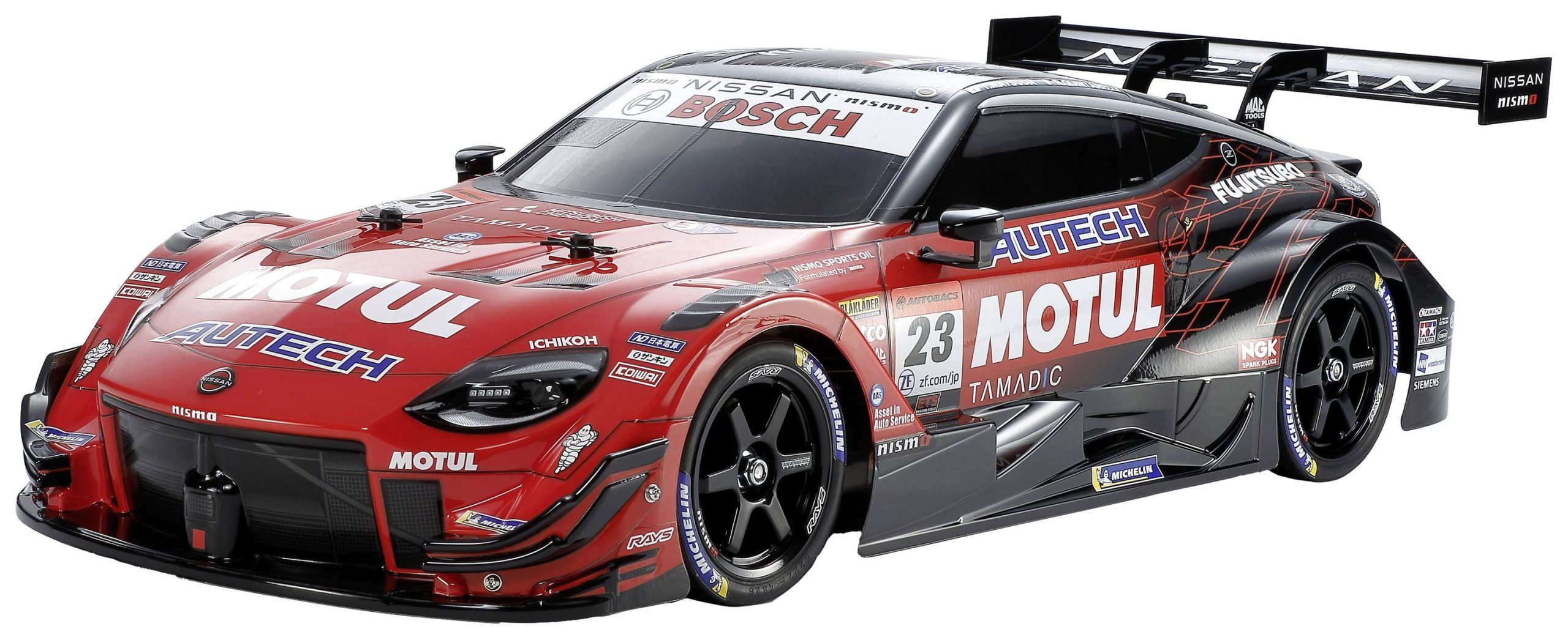 Tamiya Motul Autech Z 2023 1:10 Model samochodu RC Elektryczny Samochód wyścigowy Napęd na wszystkie koła Do samodzielne - obrazek 1