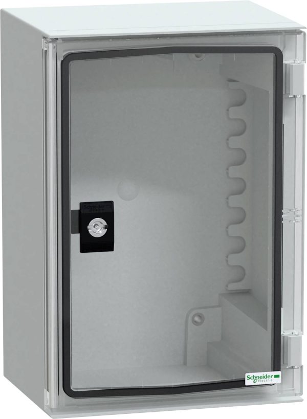 Schneider Electric PanelSeT PLM NSYPLM32TG Szafka instalacyjna 200 x 300 x 160 poliester szary 1 szt.