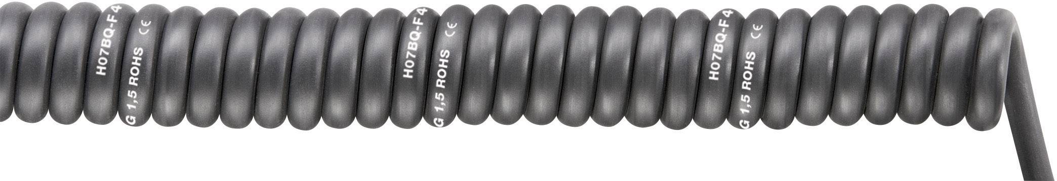LAPP;70002751;Przewód spiralny;SPIRAL H07BQ-F1000 mm/ 3000 mm;3 G 1.50 mm²;czarny1 szt. - obrazek 1