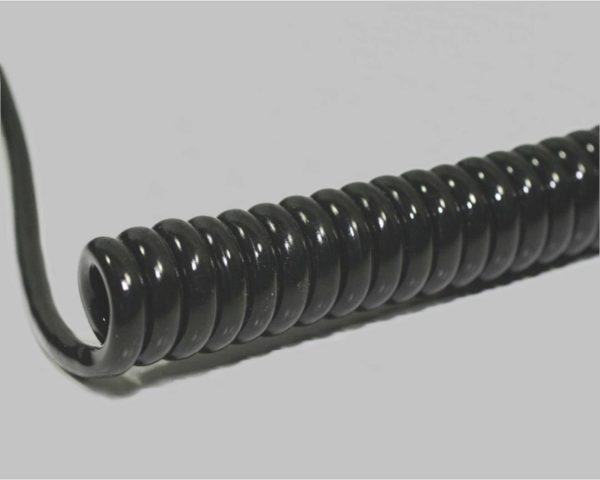 BKL Electronic;1506224;Przewód spiralny;Li12Y11Y400 mm/ 1600 mm;4 x 0.25 mm²;czarny1 szt.