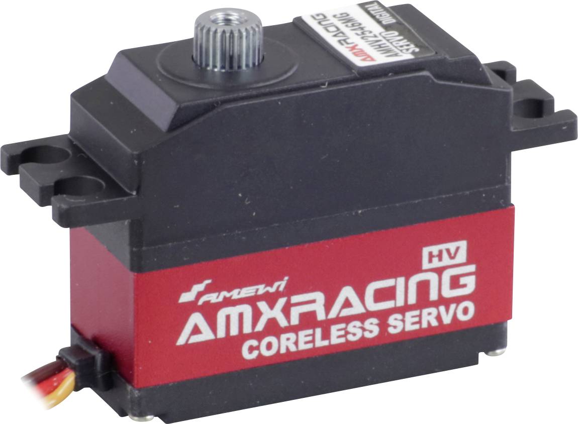 Serwo standardowe Amewi AMXRacing AMHV2546MG Midi Materiał napędu: metal Rodzaj złącza: JR - obrazek 1