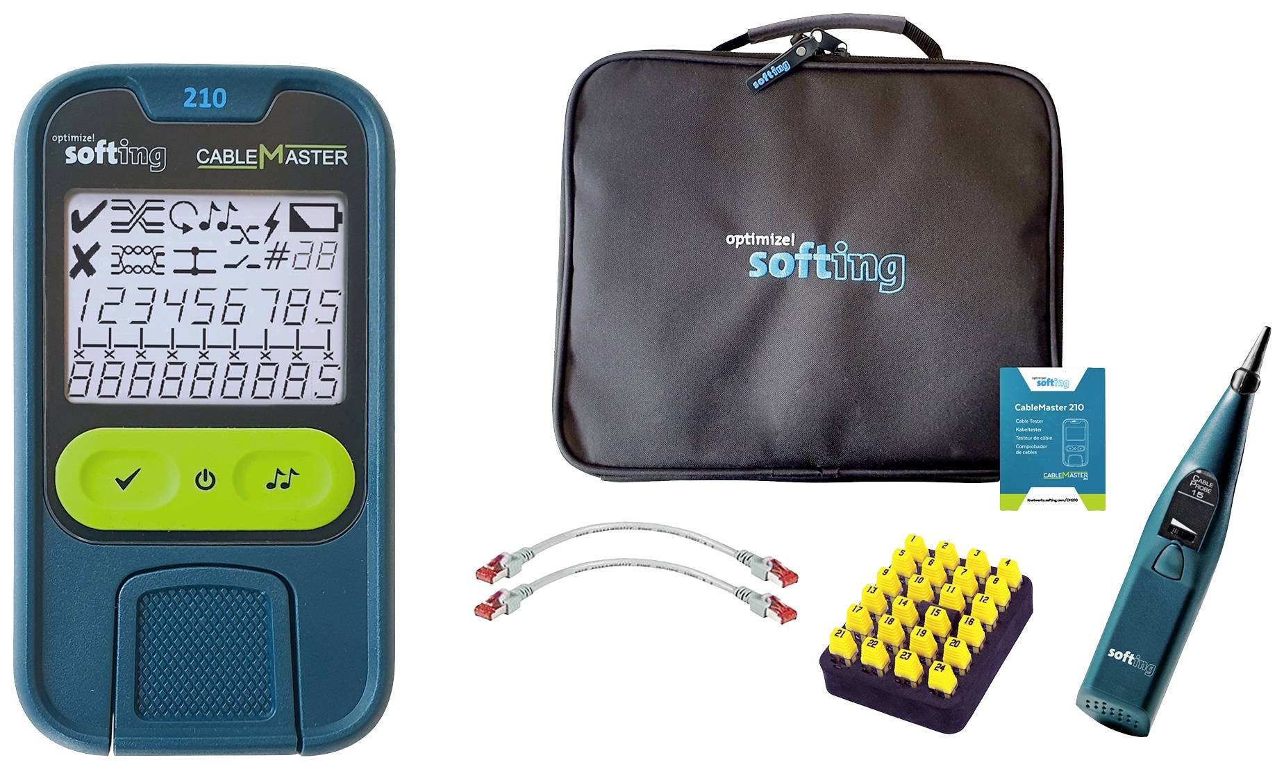 Tester kabli Softing CM210kit 226112, lokalizacja przerw - obrazek 1
