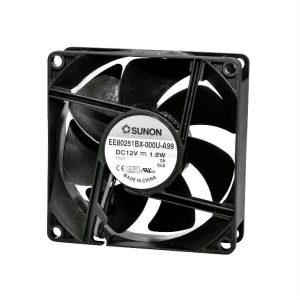 Wentylator osiowy Sunon EF80251S11000UA99, 12 V/DC, 69.64 m³/h, (D x S x W) 80 x 80 x 25 mm Wentylator osiowy Sunon EF80251S11000UA99, 12 V/DC, 69.64 m³/h, (D x S x W) 80 x 80 x 25 mm