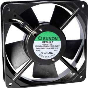 Sunon DP201AT-2122HBL.GN Wentylator osiowy 230 V/AC 112.1 m³/h (D x S x W) 25 x 120 x 120 mm Sunon DP201AT-2122HBL.GN Wentylator osiowy 230 V/AC 112.1 m³/h (D x S x W) 25 x 120 x 120 mm