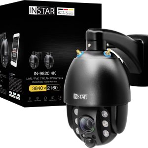 Kamera monitoringu IP INSTAR INSTAR IN-9820 4K schwarz 18003 LAN