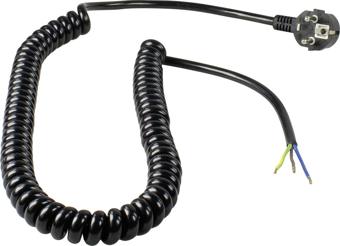 kabel AS Schwabe 70424, H05VV-F 3G 1,5 mm², 1 m - obrazek 1