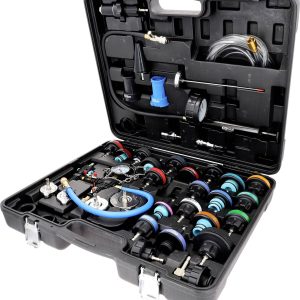 Zestaw serwisowy diagnostyczny układu chłodzenia MASTER, 40 elementów KS Tools 150.2300