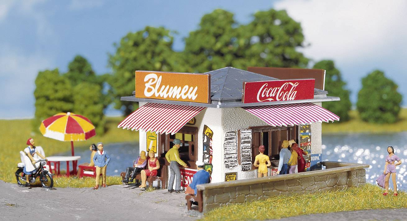 Kiosk, Faller 130212, 80 x 77 x 48 mm, skala H0 - obrazek 1