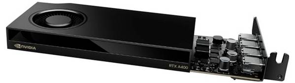 Nvidia Karta graficzna RTX™ A400 4 GB GDDR6-RAM PCIe x8 Mini DisplayPort Vulkan - obrazek 1